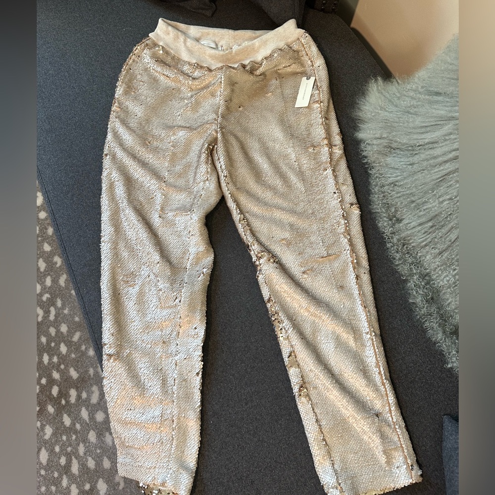 Anthropologie Hei Hei Sequin Joggers - S - NWT